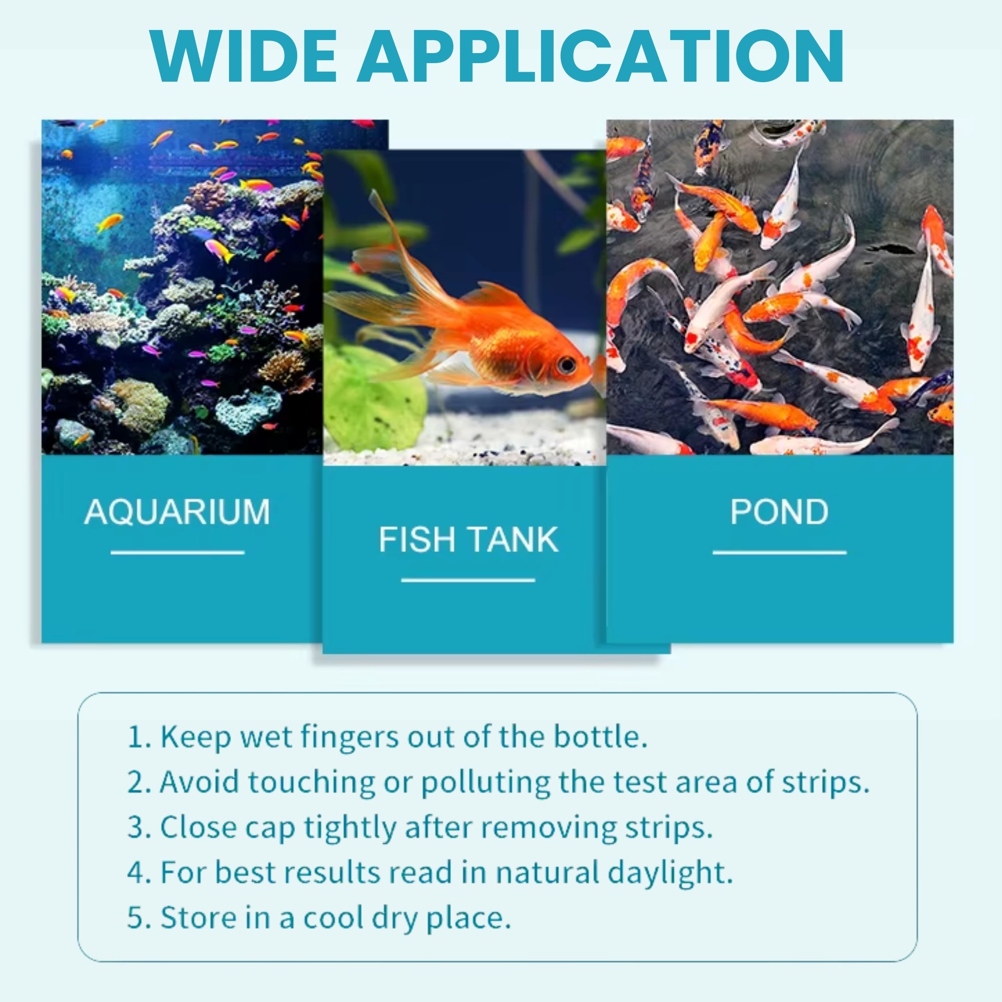 Aquarium Water Test Strips